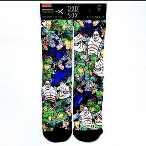 🆕 Odd Sox TMNT Teenage Mutant Ninja Turtles Socks